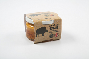 Фото Паштет из мяса кабана с перчиком и лесными орехами