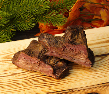 Фото Ребрышки лося полукопченые