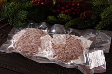 Котлета для бургера из мяса страуса(упак. 4шт)