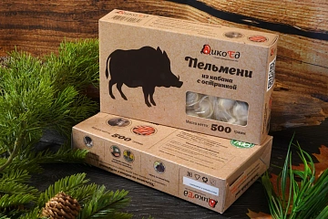 Фото Пельмени из кабана с остринкой 5 кг.