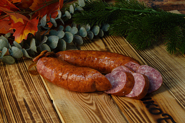 Фото Колбаса по-краковски из кабана