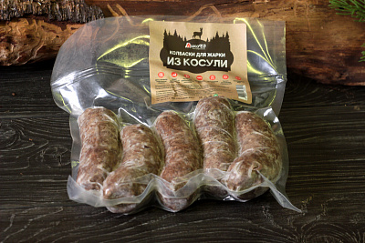 Превью Колбаски для жарки из косули