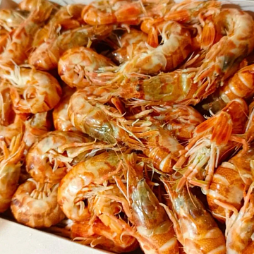 Фото Креветка Шримс Козырьковый 70/90 варено-мороженая неразделанная 
