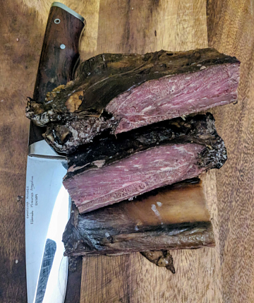 Фото Ребрышки марала полукопченые